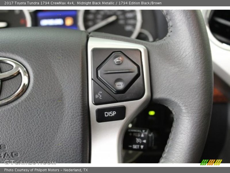 Midnight Black Metallic / 1794 Edition Black/Brown 2017 Toyota Tundra 1794 CrewMax 4x4