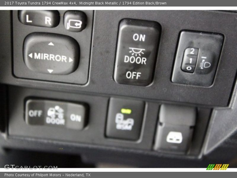 Midnight Black Metallic / 1794 Edition Black/Brown 2017 Toyota Tundra 1794 CrewMax 4x4