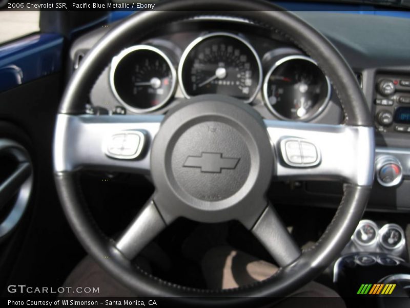 Pacific Blue Metallic / Ebony 2006 Chevrolet SSR