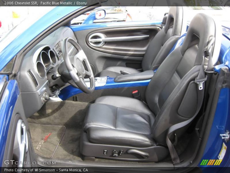 Pacific Blue Metallic / Ebony 2006 Chevrolet SSR