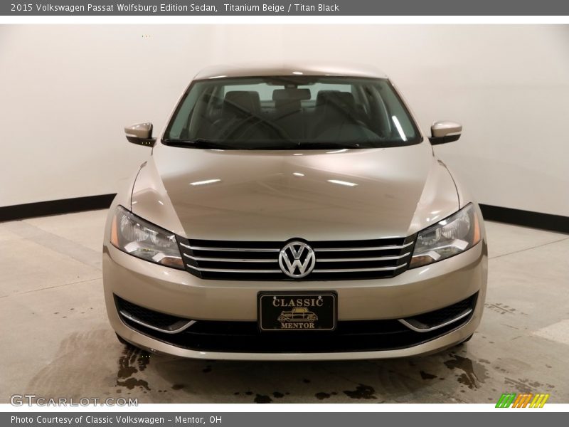 Titanium Beige / Titan Black 2015 Volkswagen Passat Wolfsburg Edition Sedan