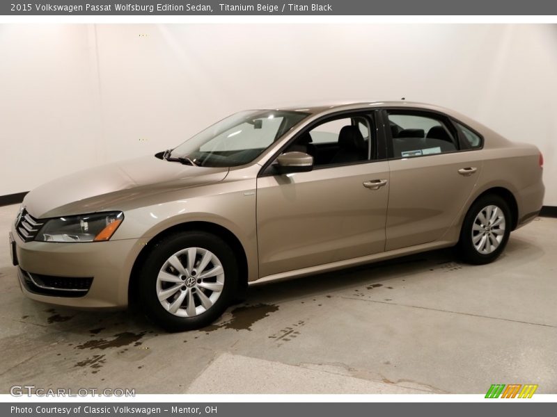 Titanium Beige / Titan Black 2015 Volkswagen Passat Wolfsburg Edition Sedan