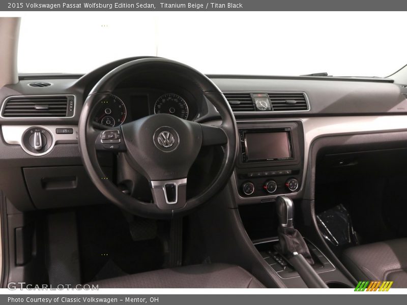 Titanium Beige / Titan Black 2015 Volkswagen Passat Wolfsburg Edition Sedan