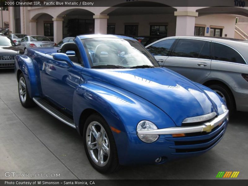 Pacific Blue Metallic / Ebony 2006 Chevrolet SSR