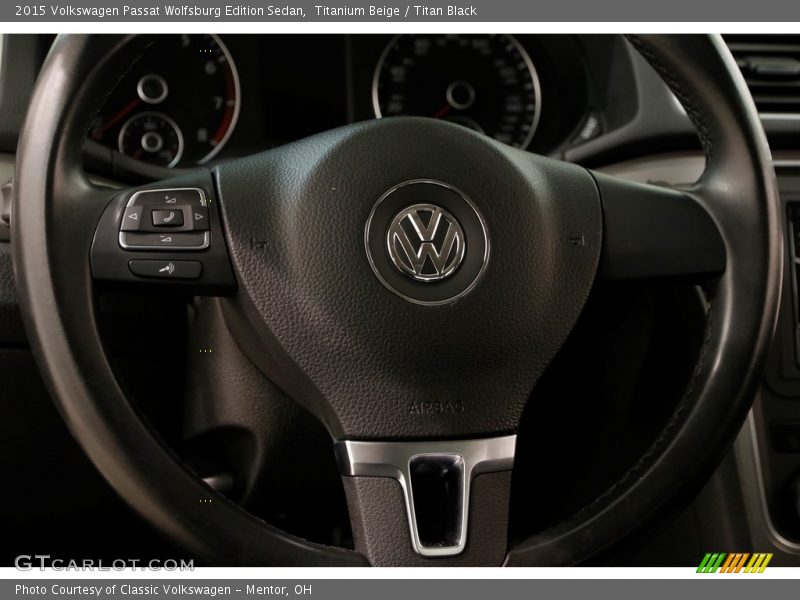 Titanium Beige / Titan Black 2015 Volkswagen Passat Wolfsburg Edition Sedan