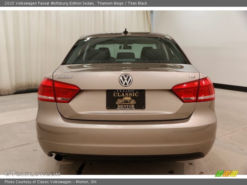 Titanium Beige / Titan Black 2015 Volkswagen Passat Wolfsburg Edition Sedan