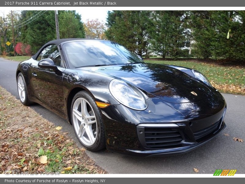 Front 3/4 View of 2017 911 Carrera Cabriolet