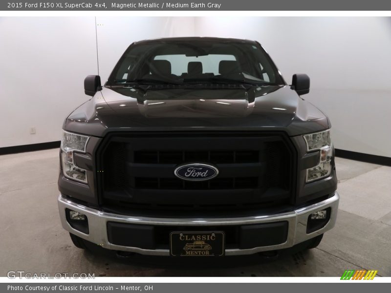 Magnetic Metallic / Medium Earth Gray 2015 Ford F150 XL SuperCab 4x4