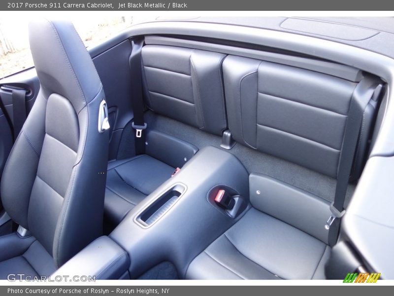 Rear Seat of 2017 911 Carrera Cabriolet