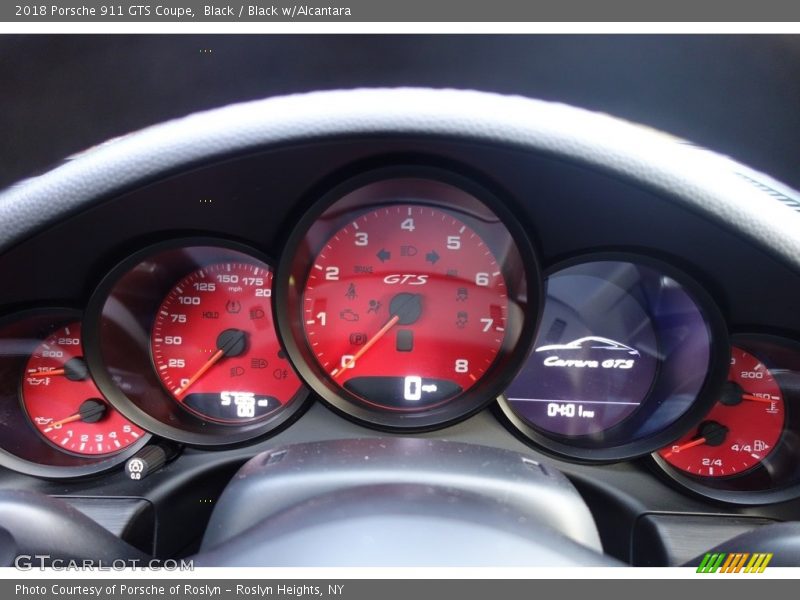  2018 911 GTS Coupe GTS Coupe Gauges