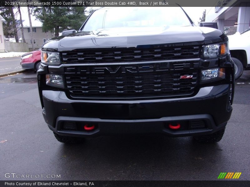 Black / Jet Black 2019 Chevrolet Silverado 1500 Custom Z71 Trail Boss Double Cab 4WD
