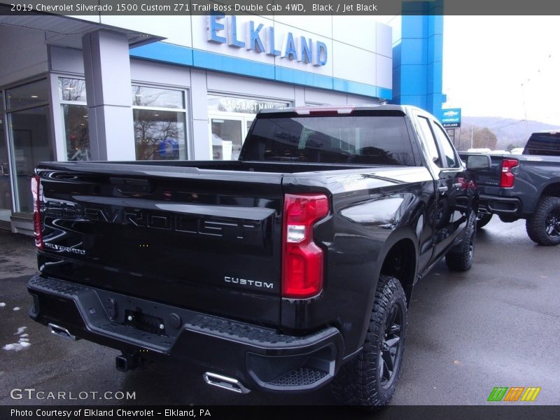 Black / Jet Black 2019 Chevrolet Silverado 1500 Custom Z71 Trail Boss Double Cab 4WD