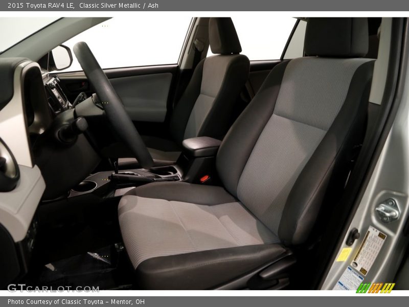 Classic Silver Metallic / Ash 2015 Toyota RAV4 LE