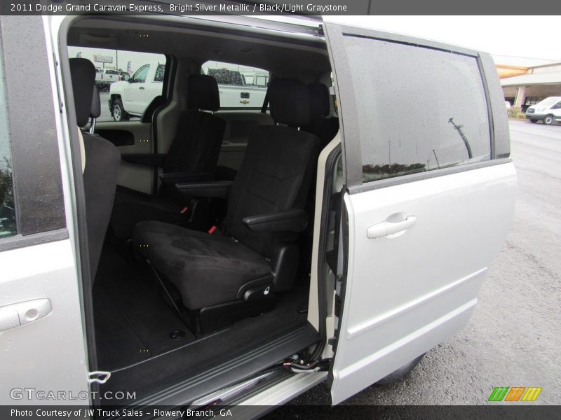 Bright Silver Metallic / Black/Light Graystone 2011 Dodge Grand Caravan Express