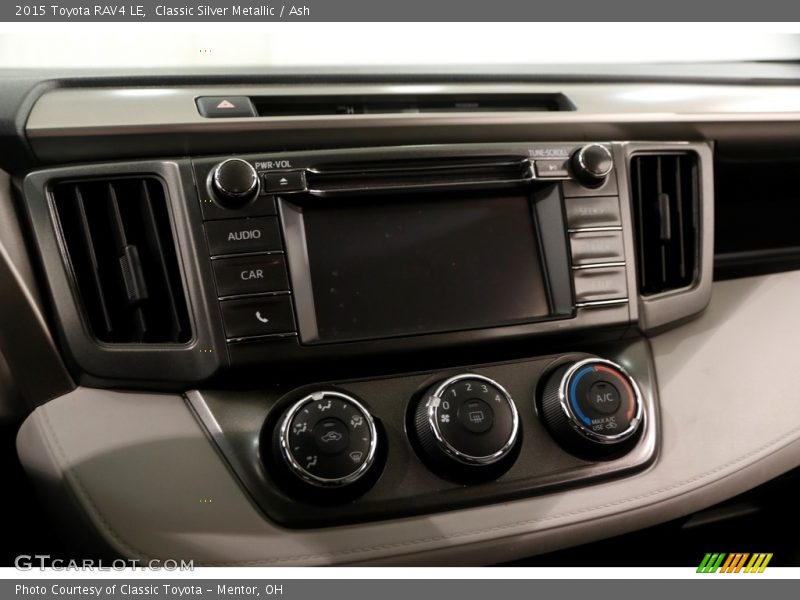 Classic Silver Metallic / Ash 2015 Toyota RAV4 LE