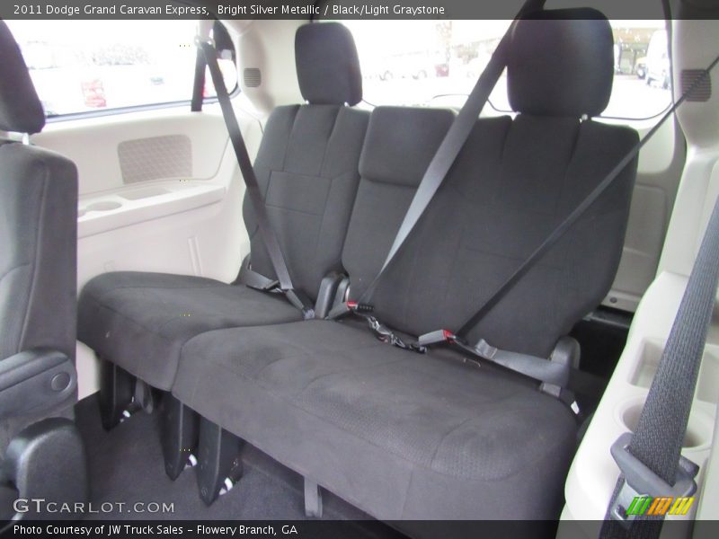 Bright Silver Metallic / Black/Light Graystone 2011 Dodge Grand Caravan Express