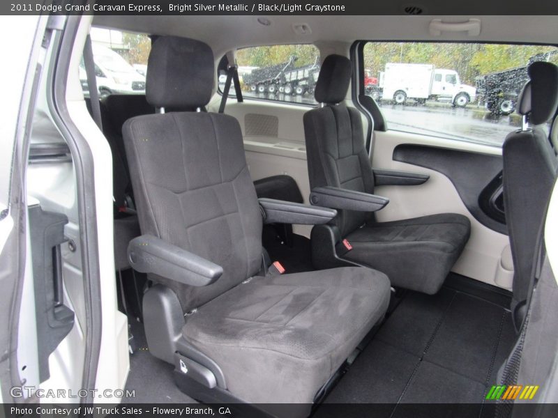 Bright Silver Metallic / Black/Light Graystone 2011 Dodge Grand Caravan Express