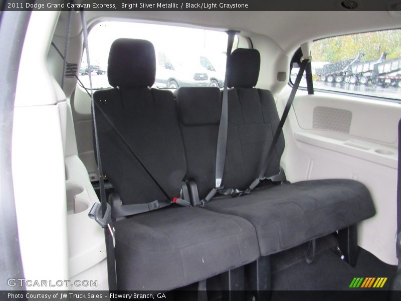 Bright Silver Metallic / Black/Light Graystone 2011 Dodge Grand Caravan Express