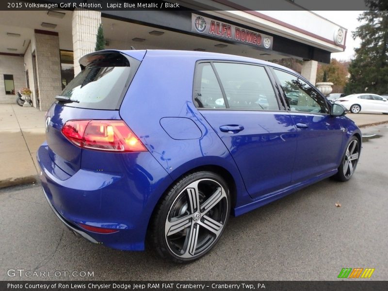 Lapiz Blue Metallic / Black 2015 Volkswagen Golf R 4Motion