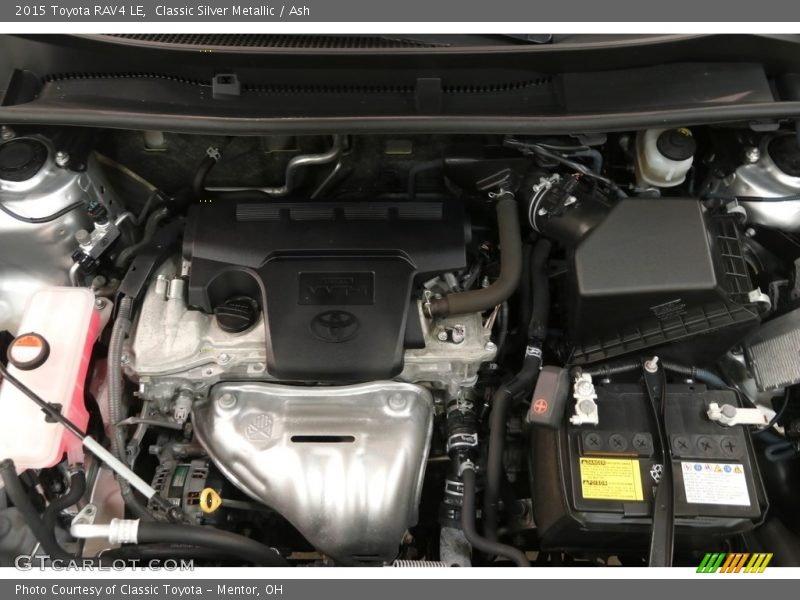 Classic Silver Metallic / Ash 2015 Toyota RAV4 LE