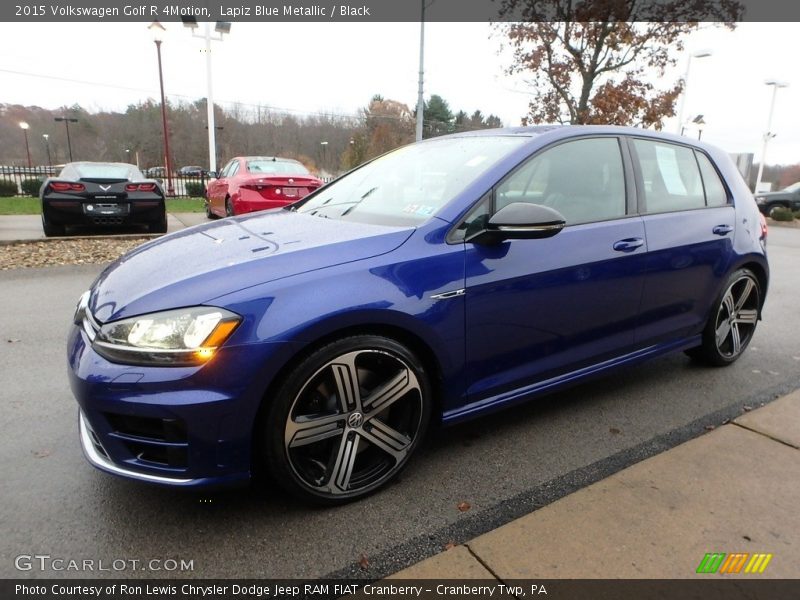 Lapiz Blue Metallic / Black 2015 Volkswagen Golf R 4Motion