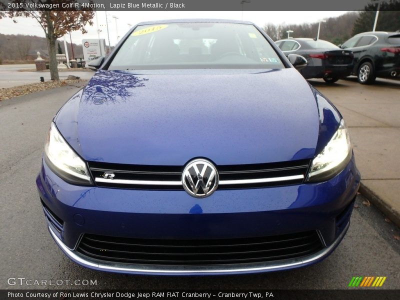 Lapiz Blue Metallic / Black 2015 Volkswagen Golf R 4Motion