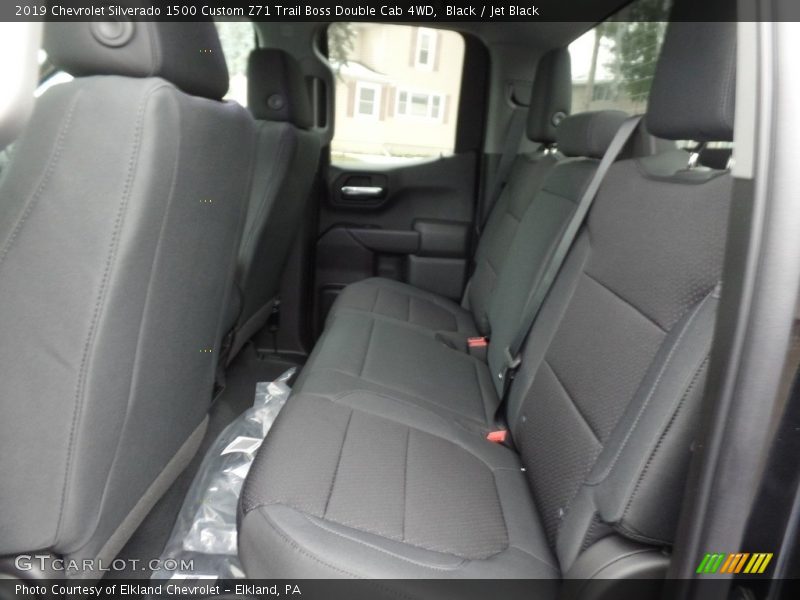 Rear Seat of 2019 Silverado 1500 Custom Z71 Trail Boss Double Cab 4WD