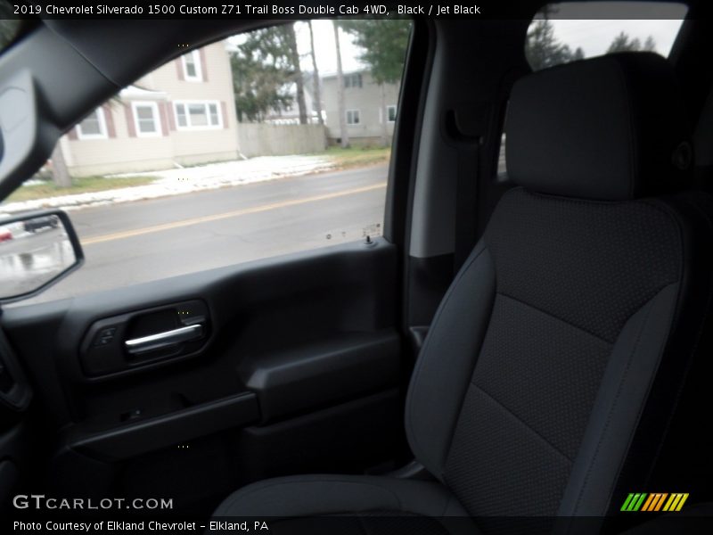 Black / Jet Black 2019 Chevrolet Silverado 1500 Custom Z71 Trail Boss Double Cab 4WD