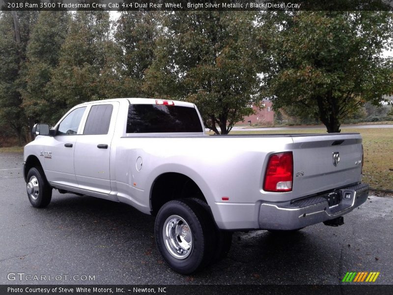 Bright Silver Metallic / Black/Diesel Gray 2018 Ram 3500 Tradesman Crew Cab 4x4 Dual Rear Wheel