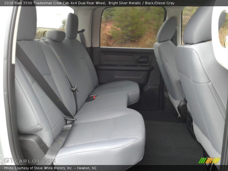 Bright Silver Metallic / Black/Diesel Gray 2018 Ram 3500 Tradesman Crew Cab 4x4 Dual Rear Wheel