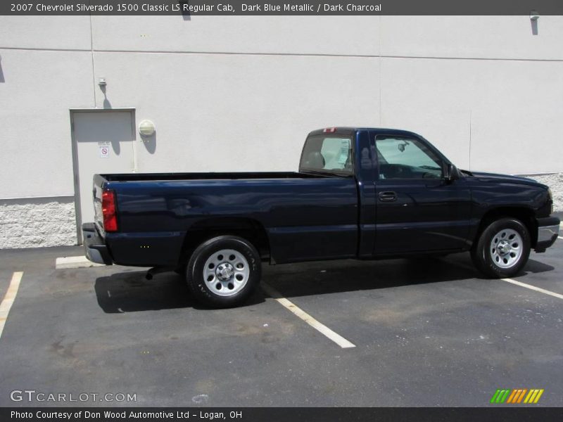 Dark Blue Metallic / Dark Charcoal 2007 Chevrolet Silverado 1500 Classic LS Regular Cab