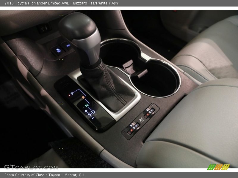 Blizzard Pearl White / Ash 2015 Toyota Highlander Limited AWD