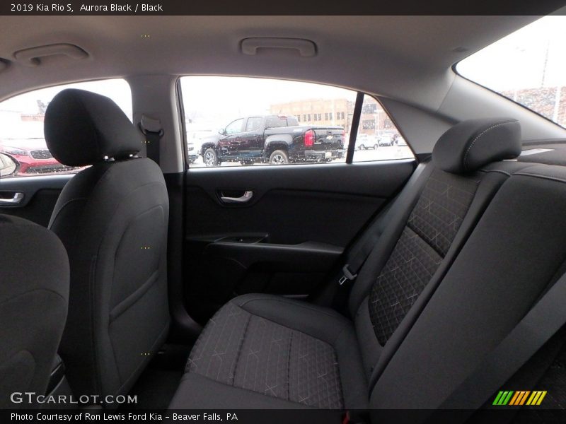 Rear Seat of 2019 Rio S