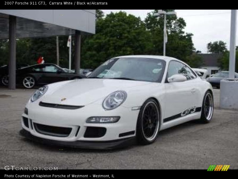 Carrara White / Black w/Alcantara 2007 Porsche 911 GT3