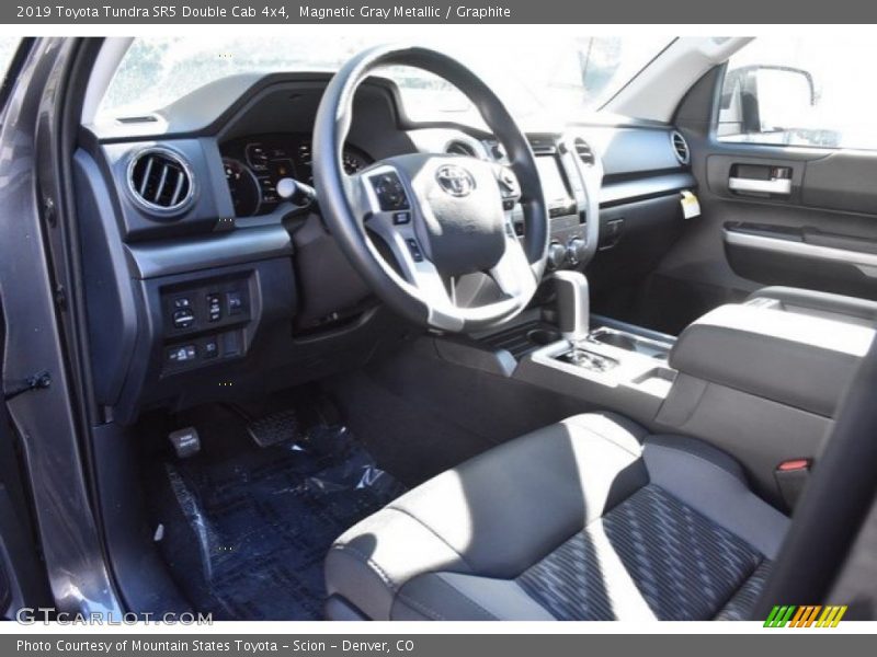 Magnetic Gray Metallic / Graphite 2019 Toyota Tundra SR5 Double Cab 4x4