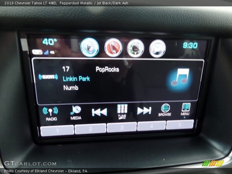 Pepperdust Metallic / Jet Black/Dark Ash 2019 Chevrolet Tahoe LT 4WD