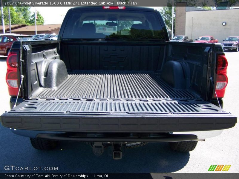 Black / Tan 2007 Chevrolet Silverado 1500 Classic Z71 Extended Cab 4x4