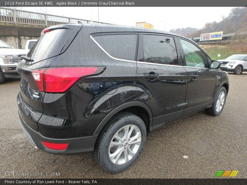 Agate Black / Chromite Gray/Charcoal Black 2019 Ford Escape SE 4WD