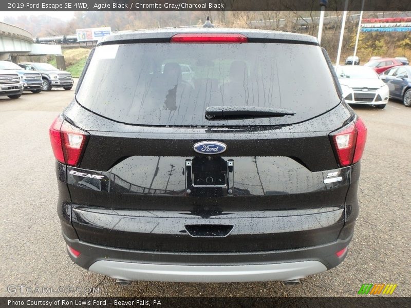 Agate Black / Chromite Gray/Charcoal Black 2019 Ford Escape SE 4WD