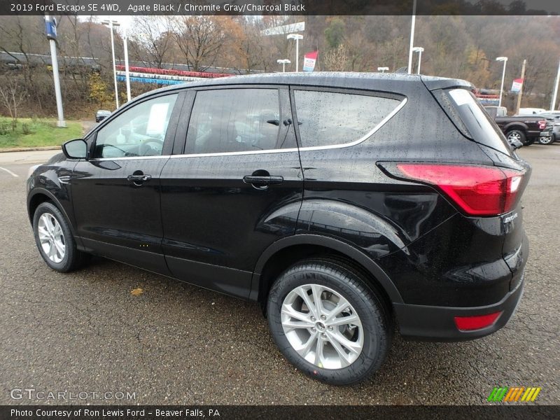 Agate Black / Chromite Gray/Charcoal Black 2019 Ford Escape SE 4WD