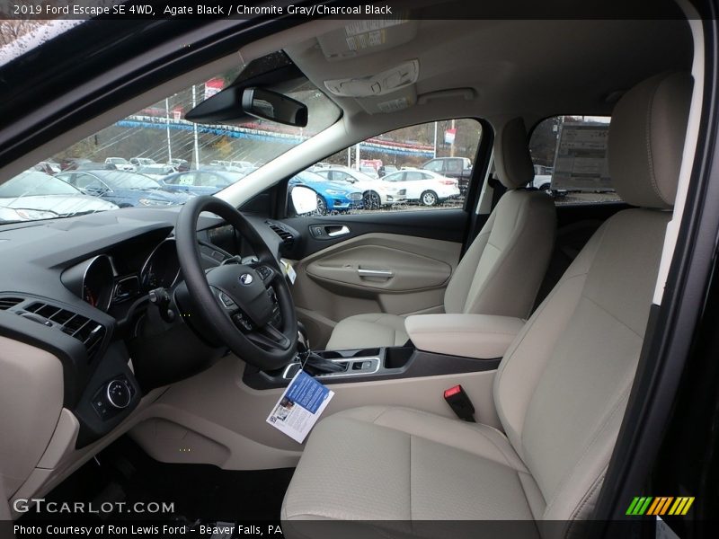 Agate Black / Chromite Gray/Charcoal Black 2019 Ford Escape SE 4WD