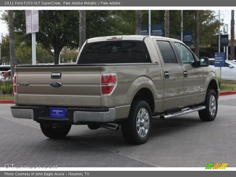 Pale Adobe Metallic / Pale Adobe 2011 Ford F150 XLT SuperCrew