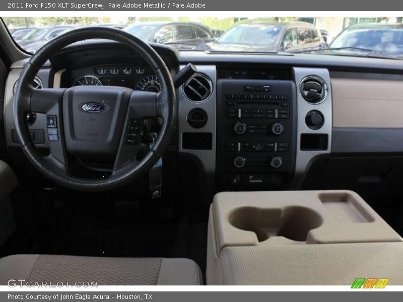 Pale Adobe Metallic / Pale Adobe 2011 Ford F150 XLT SuperCrew