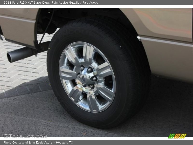 Pale Adobe Metallic / Pale Adobe 2011 Ford F150 XLT SuperCrew