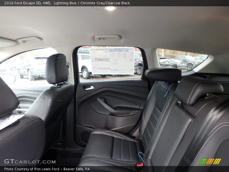 Rear Seat of 2019 Escape SEL 4WD