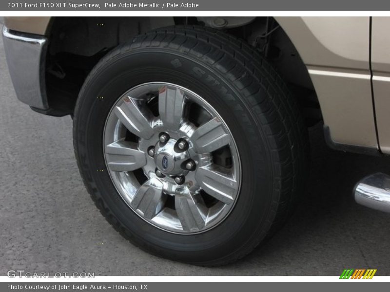 Pale Adobe Metallic / Pale Adobe 2011 Ford F150 XLT SuperCrew