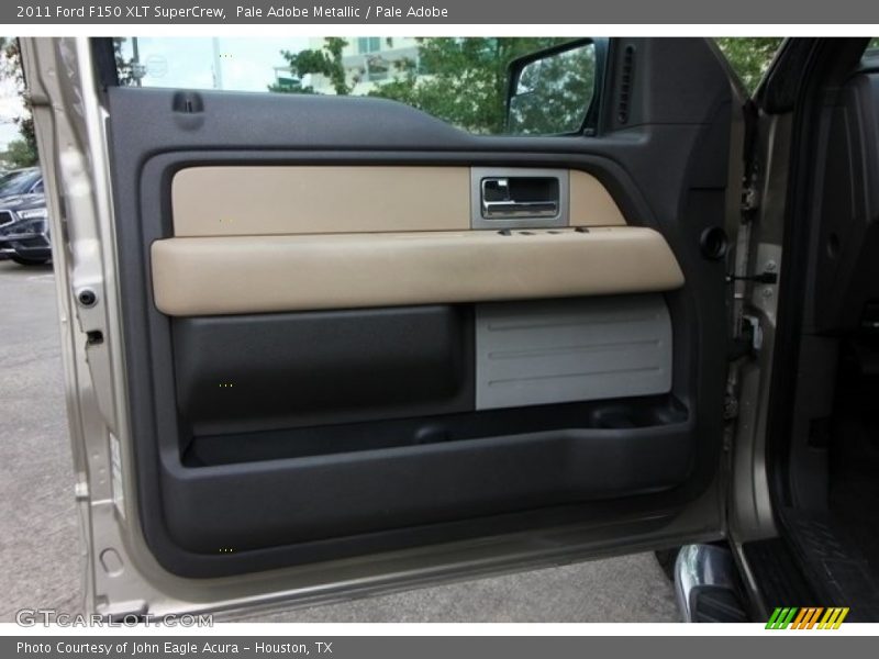Pale Adobe Metallic / Pale Adobe 2011 Ford F150 XLT SuperCrew