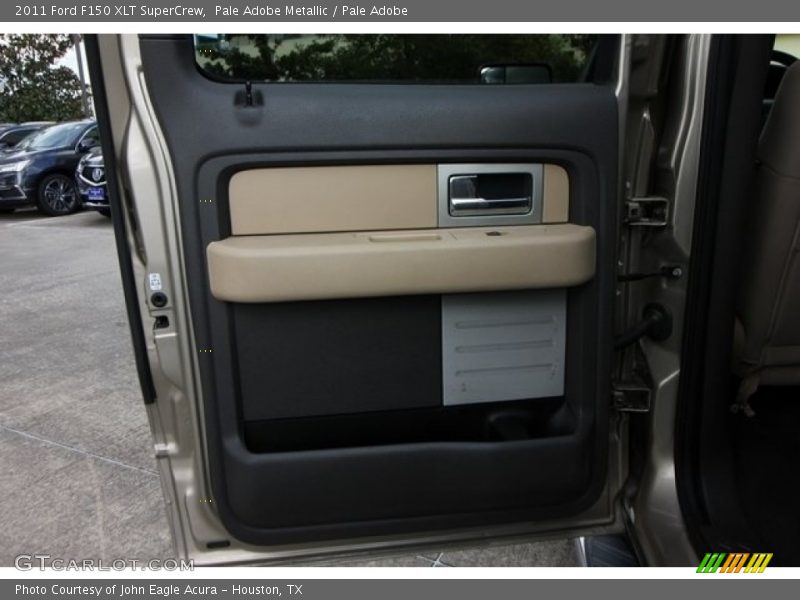 Pale Adobe Metallic / Pale Adobe 2011 Ford F150 XLT SuperCrew