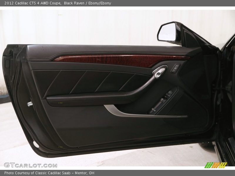 Black Raven / Ebony/Ebony 2012 Cadillac CTS 4 AWD Coupe