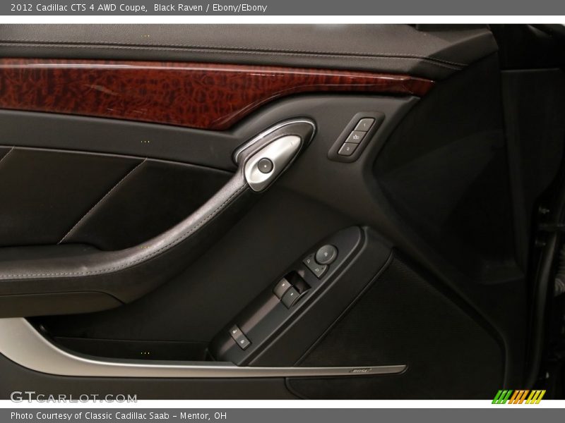 Black Raven / Ebony/Ebony 2012 Cadillac CTS 4 AWD Coupe